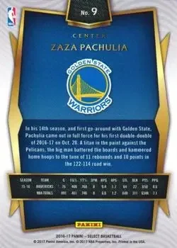 Back of Zaza Pachulia