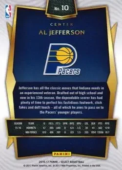 Back of Al Jefferson