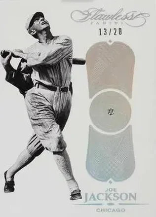 2017 Panini Flawless #12 - Joe Jackson - Chicago White Sox