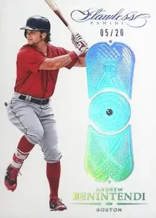 2017 Panini Flawless #24 - Andrew Benintendi - Boston Red Sox
