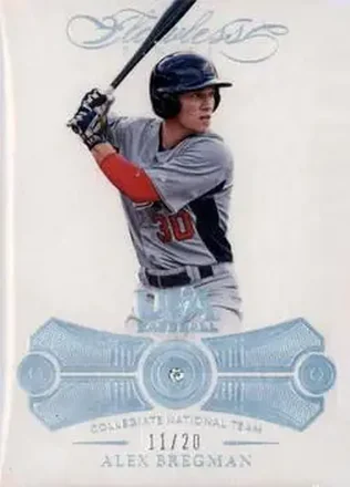 2017 Panini Flawless #64 - Alex Bregman - USA