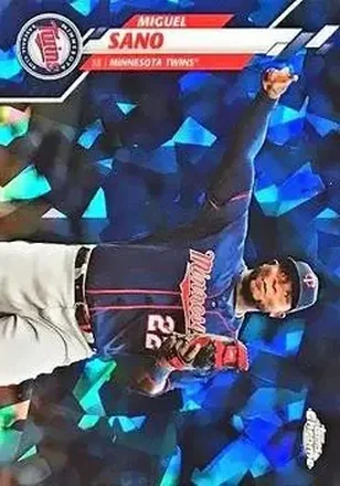 2020 Topps Chrome Sapphire Edition #424 - Miguel Sano - Minnesota Twins