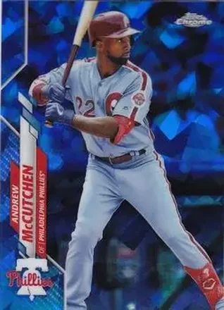 2020 Topps Chrome Sapphire Edition #467 - Andrew McCutchen - Philadelphia Phillies