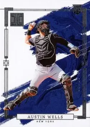 2024 Panini Impeccable - Silver #33 - Austin Wells - New York Yankees