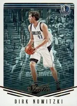 2016-17 Panini Studio #9 Dirk Nowitzki