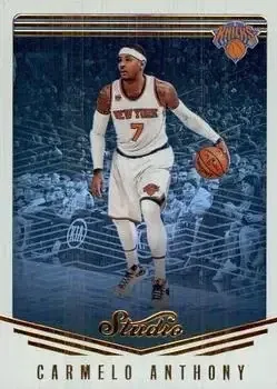 2016-17 Panini Studio #10 Carmelo Anthony