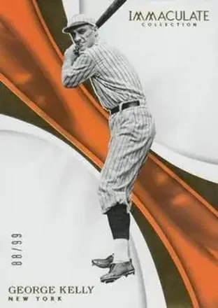 2017 Panini Immaculate Collection #4 - George Kelly - New York Giants