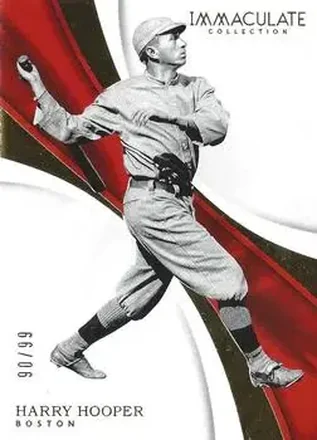 2017 Panini Immaculate Collection #5 - Harry Hooper - Boston Red Sox