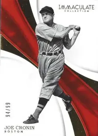 2017 Panini Immaculate Collection #14 - Joe Cronin - Boston Red Sox