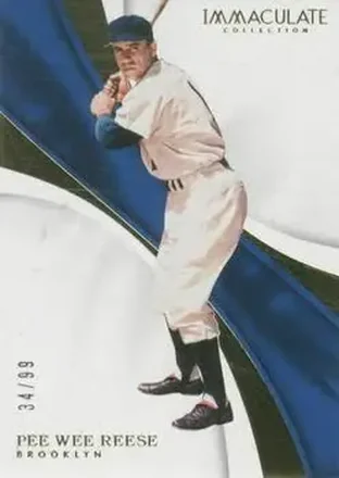 2017 Panini Immaculate Collection #28 - Harold Reese - Brooklyn Dodgers