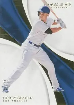 2017 Panini Immaculate Collection #65 - Corey Seager - Los Angeles Dodgers