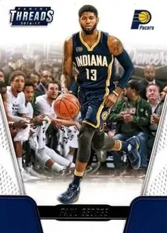 2016-17 Panini Threads #1 - Paul George - Indiana Pacers