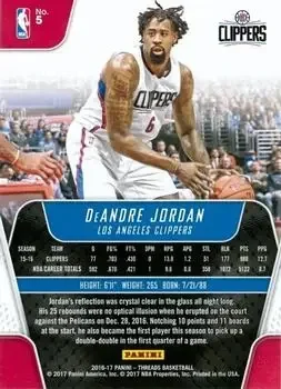 Back of DeAndre Jordan