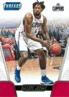 2016-17 Panini Threads #5 - DeAndre Jordan - Los Angeles Clippers