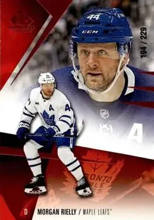 2023-24 SP Game Used - Red #12 - Morgan Rielly - Toronto Maple Leafs