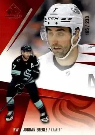 2023-24 SP Game Used - Red #33 - Jordan Eberle - Seattle Kraken