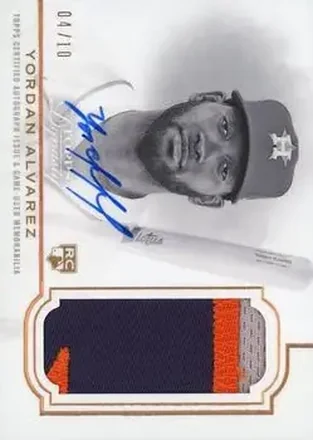 2020 Topps Dynasty #DAP-YA1 - Yordan Alvarez - Houston Astros