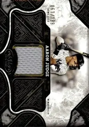 2025 Topps Tier One - Tier One Relics #T1R-AJ - Aaron Judge - New York Yankees