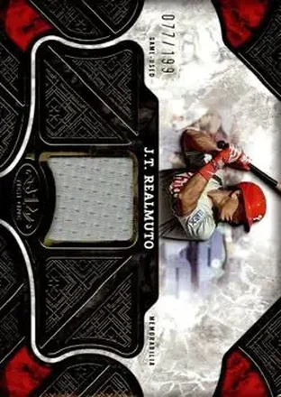 2025 Topps Tier One - Tier One Relics #T1R-JTR - J.T. Realmuto - Philadelphia Phillies