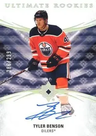 2020-21 Upper Deck Ultimate Collection #172 - Tyler Benson - Edmonton Oilers
