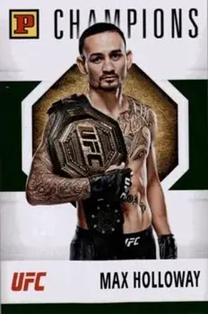 2022 Panini UFC Debut Edition - Green #125 - Max Holloway