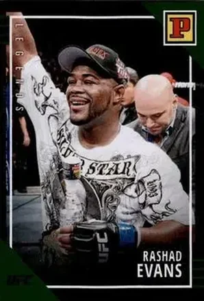 2022 Panini UFC Debut Edition - Green #141 - Rashad Evans