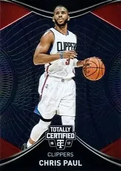2016-17 Panini Totally Certified #3 Chris Paul