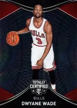 2016-17 Panini Totally Certified #5 Dwyane Wade