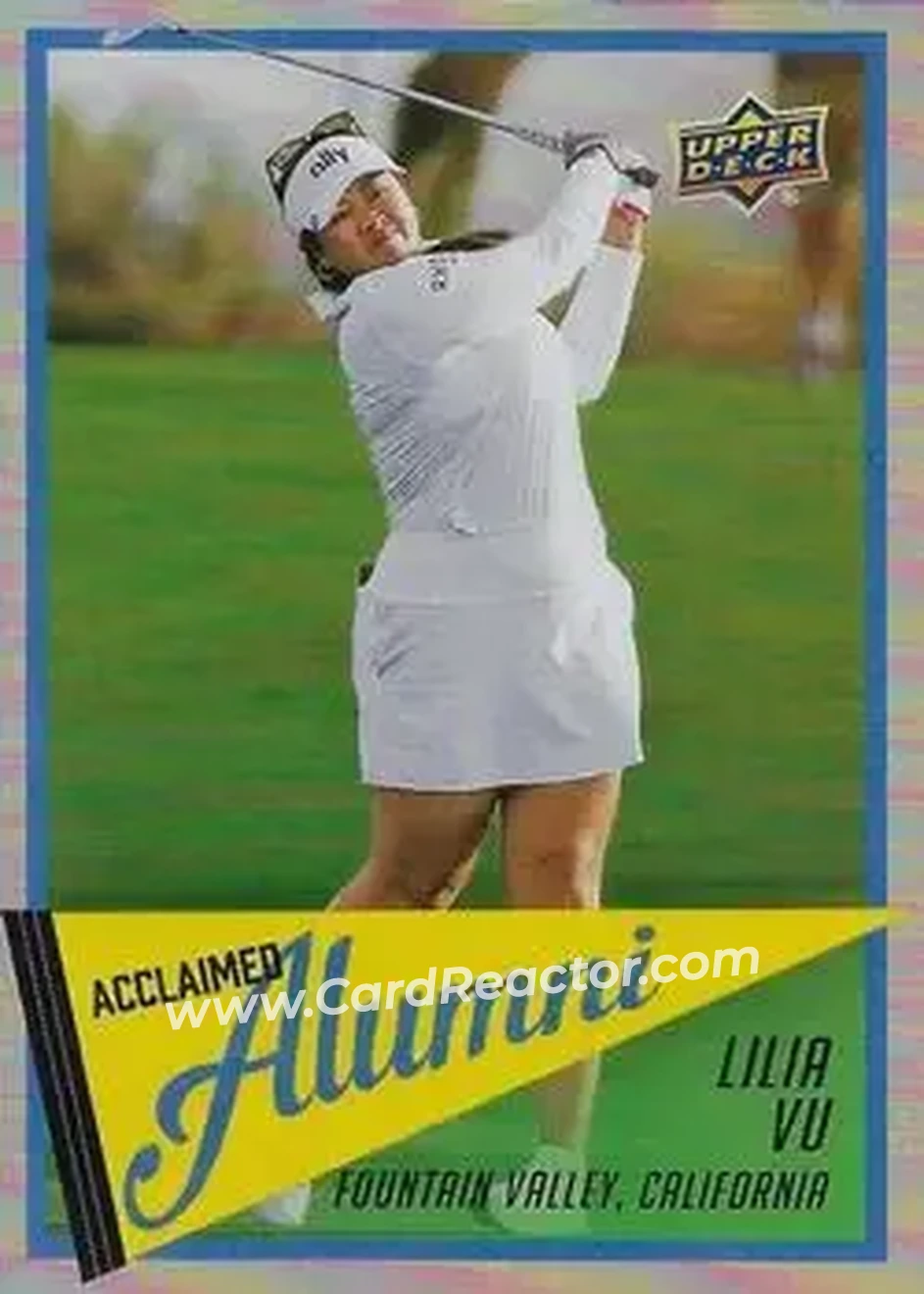 2026 Upper Deck - Acclaimed Alumni #AL-18 - Lilia Vu - Front