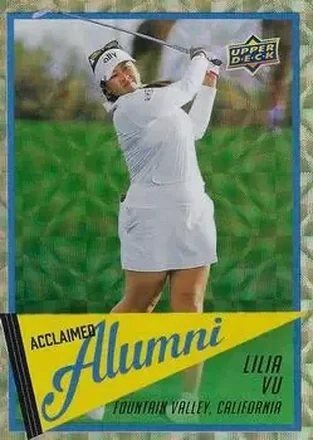 2026 Upper Deck - Acclaimed Alumni Gold #AL-18 - Lilia Vu