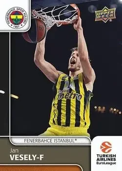 2016-17 Upper Deck EuroLeague #4 Jan Veselý