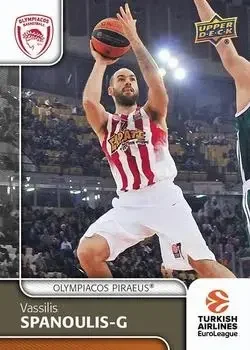 2016-17 Upper Deck EuroLeague #8 Vassilis Spanoulis