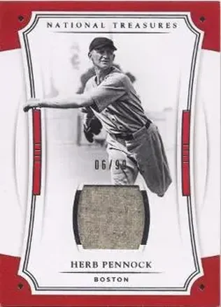 2017 Panini National Treasures #10 - Herb Pennock - Boston Red Sox