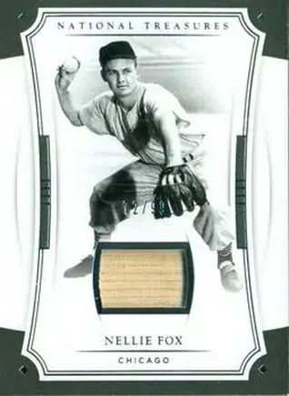 2017 Panini National Treasures #47 - Nelson Fox - Chicago White Sox
