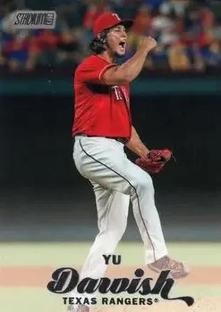 2017 Stadium Club #8 - Yu Darvish - Texas Rangers