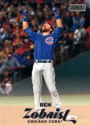 2017 Stadium Club #14 - Ben Zobrist - Chicago Cubs
