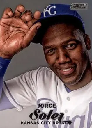 2017 Stadium Club #15 - Jorge Soler - Kansas City Royals