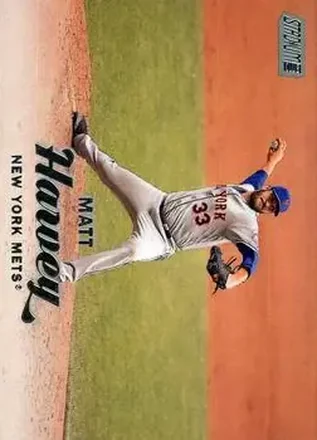 2017 Stadium Club #16 - Matt Harvey - New York Mets