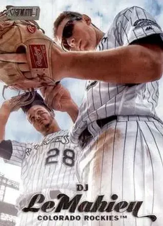 2017 Stadium Club #19 - DJ LeMahieu - Colorado Rockies
