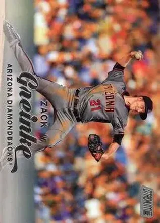 2017 Stadium Club #24 - Zack Greinke - Arizona Diamondbacks
