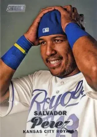 2017 Stadium Club #31 - Salvador Perez - Kansas City Royals