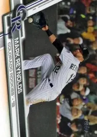 2017 Topps #4 - Mark Reynolds - Colorado Rockies