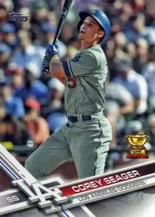 2017 Topps #5 - Corey Seager - Los Angeles Dodgers