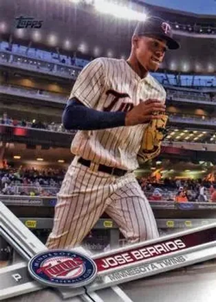 2017 Topps #8 - José Berríos - Minnesota Twins