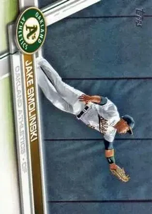 2017 Topps #11 - Jake Smolinski - Oakland Athletics