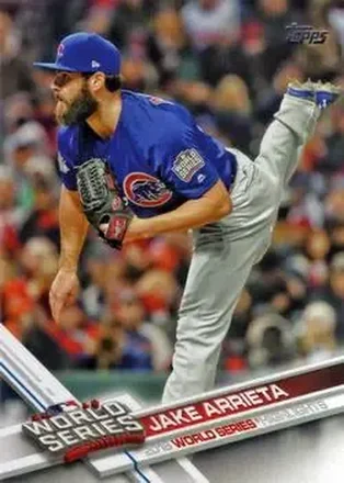 2017 Topps #18 - Jake Arrieta - Chicago Cubs