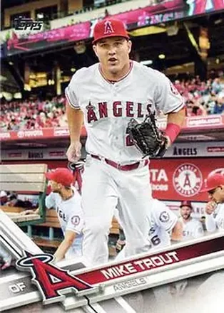2017 Topps #20 - Mike Trout - Los Angeles Angels