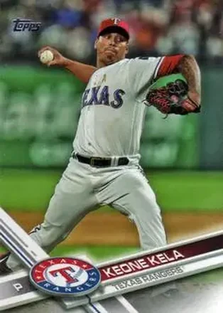 2017 Topps #22 - Keone Kela - Texas Rangers
