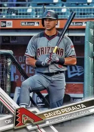 2017 Topps #26 - David Peralta - Arizona Diamondbacks