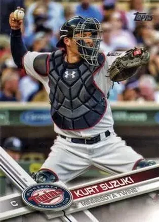 2017 Topps #27 - Kurt Suzuki - Minnesota Twins